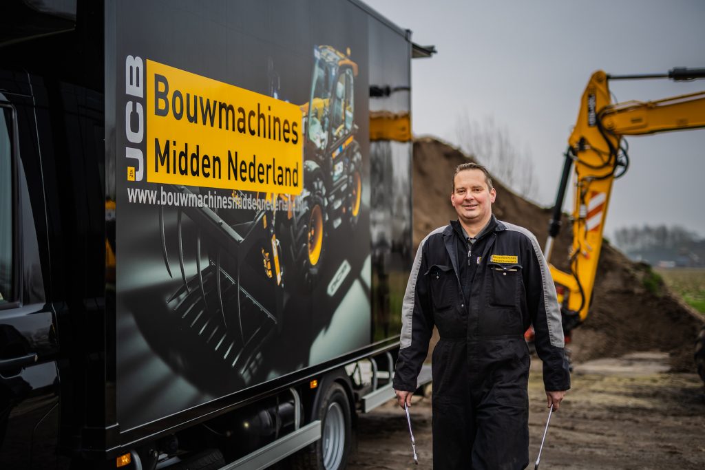 Kom werken bij het team van Bouwmachines Midden Nederland