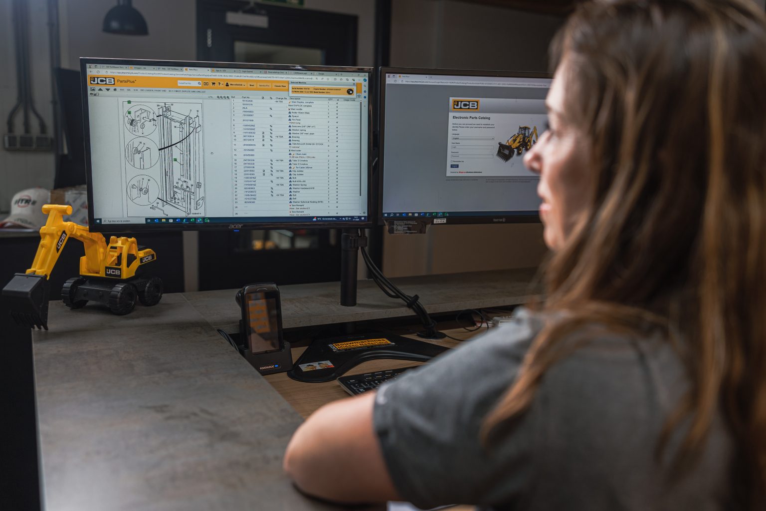Aan het werk bij Bouwmachines Midden Nederland